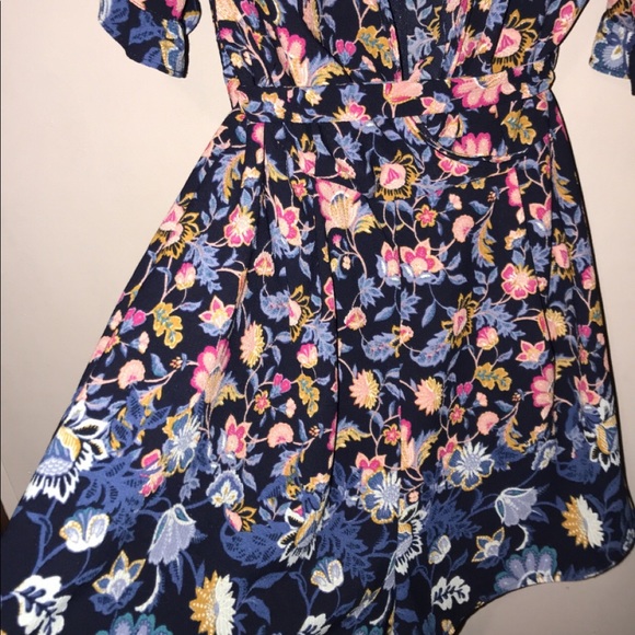 Trixxi floral blue romper - Picture 5 of 5